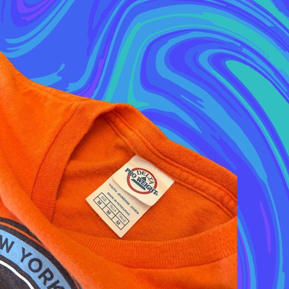 NYCFC Youth T-Shirt — Orange w/ Ford Logo ⚽🧡 - Picture 3 of 5